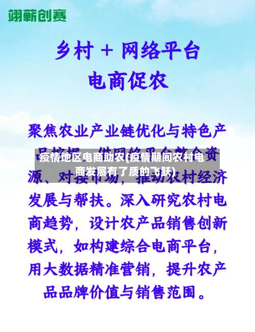 疫情地区电商助农(疫情期间农村电商发展有了质的飞跃)-第1张图片