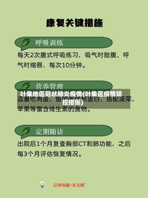 叶集地区冠状肺炎疫情(叶集区疫情防控措施)-第2张图片