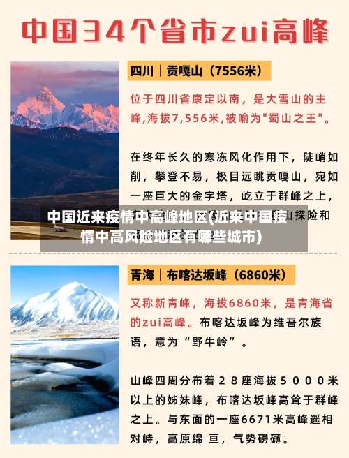 中国近来疫情中高峰地区(近来中国疫情中高风险地区有哪些城市)-第3张图片